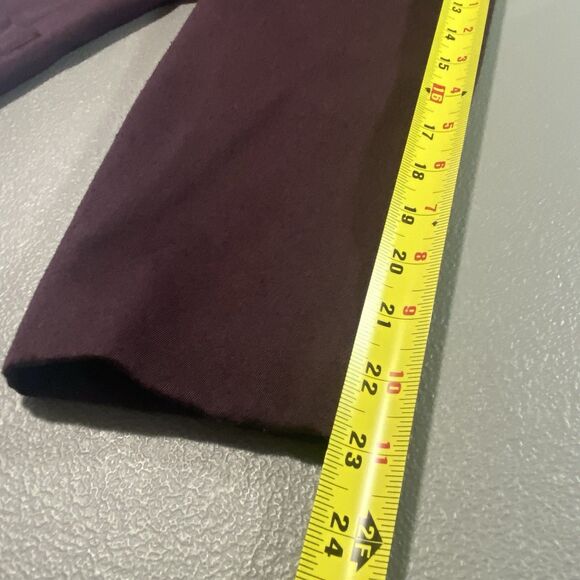 Vintage CASUAL CORNER 2 Piece Suit Set Skirt Blazer Petite 10 Womens 10P Purple - Picture 12 of 16